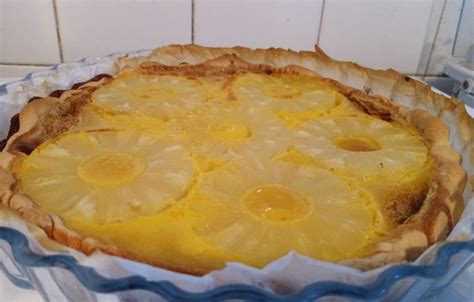 tarte à l'ananas facile et rapide : Recette de tarte à l'ananas facile ...