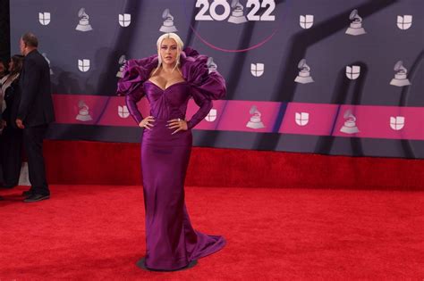 Christina Aguilera Latin Grammy Awards 2022 In Las Vegas Celebmafia