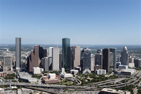 Aerial View Houston Skyline 1087751 Kahana Feld