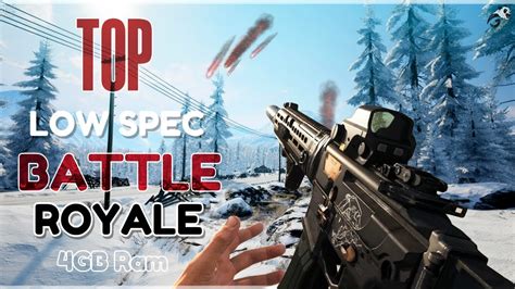 Top 10 Free Battle Royale Low End Pc Games 2020 4gb Ram Pc Games