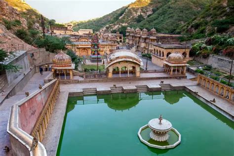 Galtaji Temple Jaipur Tour Attraction Visiting Timings Entry Fee