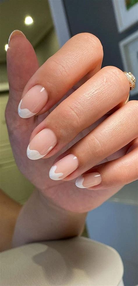 Creative And Pretty Nail Trends 2021 White Tip Nails