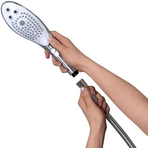 womanizer wave shower head chrome sex toys at adult empire