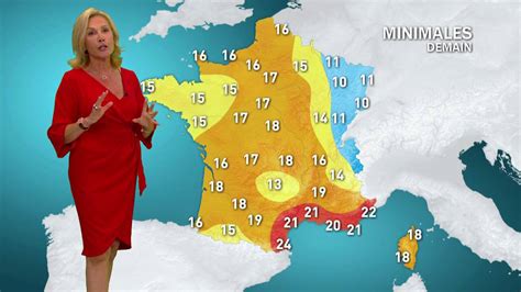 La Meteo De Fabienne Amiach Le 2016 09 05 Sur France 3 Youtube