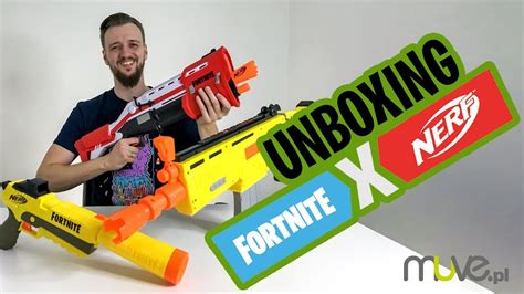 Nerf Edycja Fortnite Unboxing Youtube