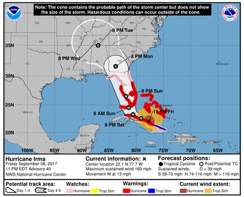 National Hurricane Center 1100 Pm Advisory Tropicalweather