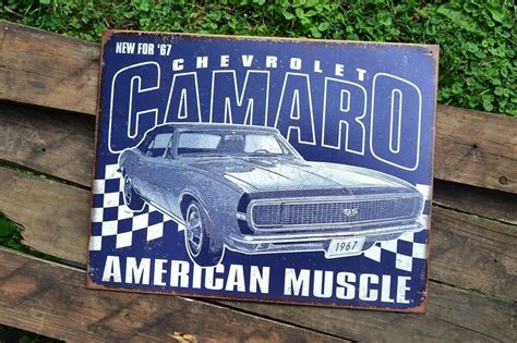 The accumulation of earnings does not entitle a. Chevrolet Camaro SS Tin Metal Sign - Chevy - 1967 - American Muscle - GM - Retro | eBay