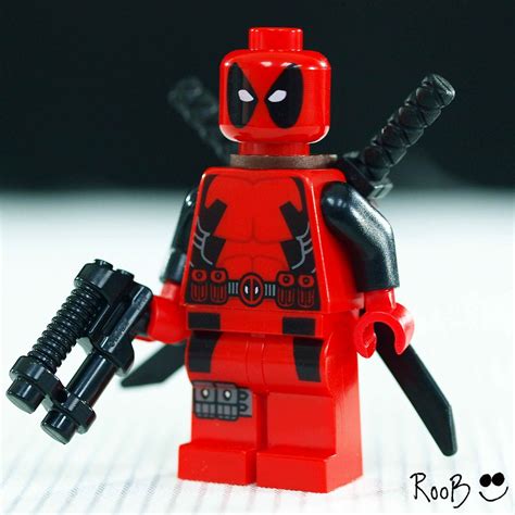 Lego Deadpool From The Lego 6866 Wolverines Chopper Show Flickr