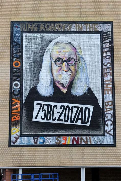 Billy Connolly Portraits Officially Join Much Loved City Centre Mural