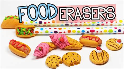 Diy Erasers Make Your Own Food Erasers Creatibles Diy Eraser Kit