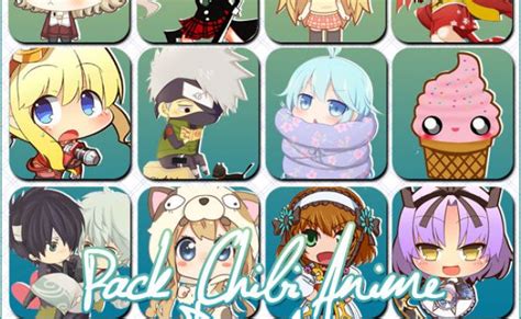 Pack De Renders Anime Chibi By Sick By Androgynouspunky On Deviantart Otosection
