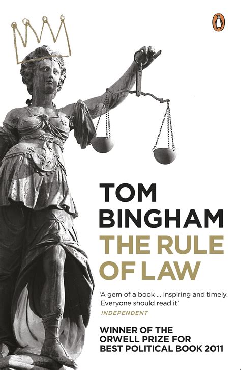 The Rule Of Law By Tom Bingham Penguin Books Australia
