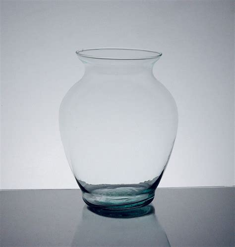Mb1088 Ginger Urn Vase 375 X 75 12 Pc Glass Ginger Vases