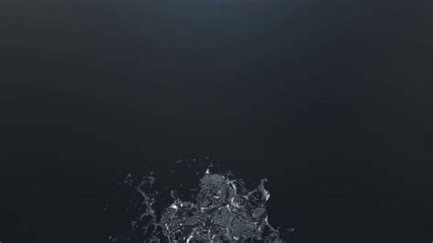 A Stunning Water Splash In Slow Motion Stock Motion Graphics Sbv
