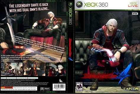 Viewing Full Size Devil May Cry 4 Box Cover