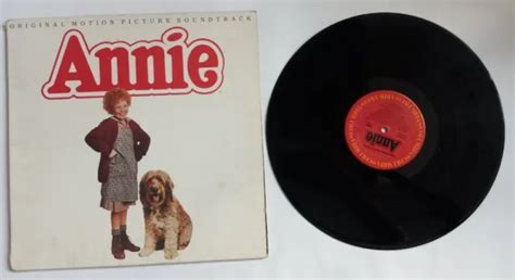 Annie 1982 Lp 45 Rpm Vinyl Record Original Motion Picture Soundtrack