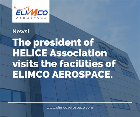 The President Of Helice Association Visits The Facilities Of Elimco