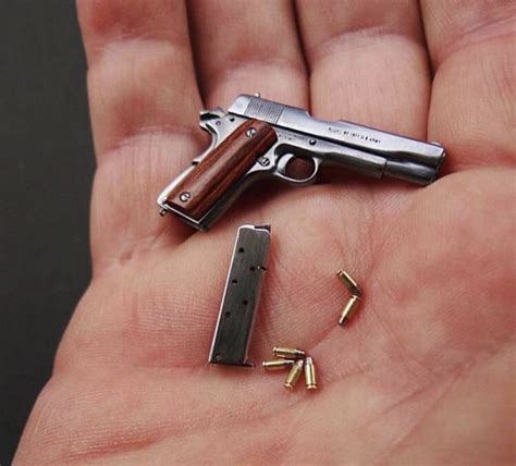 Cute Miniature Gun I Found On Instagram Creds To Miniature Army For