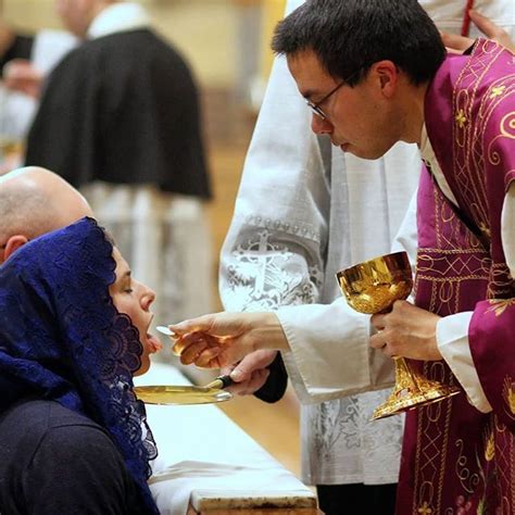 Receiving The Eucharist Means Adoring Him Whom We Receive Only In