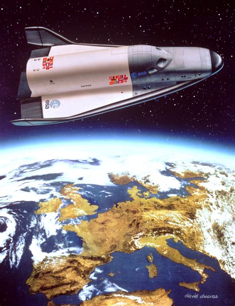 Esa History Hermes Spaceplane 1987