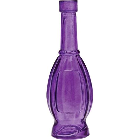 Purple Vera Glass Bottle Vintage Winery Bud Vases Medicine Bottles 3 25 Liked On Polyvore