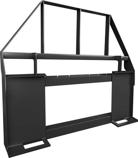46 Quick Attach Mount Pallet Fork Frame 4000lbs Capacity Skid Steer
