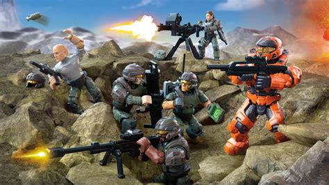 Mega Construx Halo Infinite Unsc Marine Platoon Pack Spielzeug