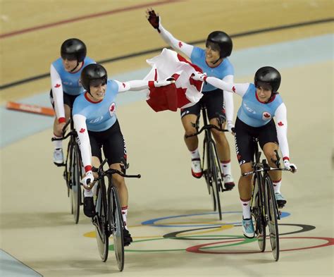 The world championships are regulated by the union cycliste internationale. Canadian track cyclists win bronze in Rio Velodrome - Macleans.ca