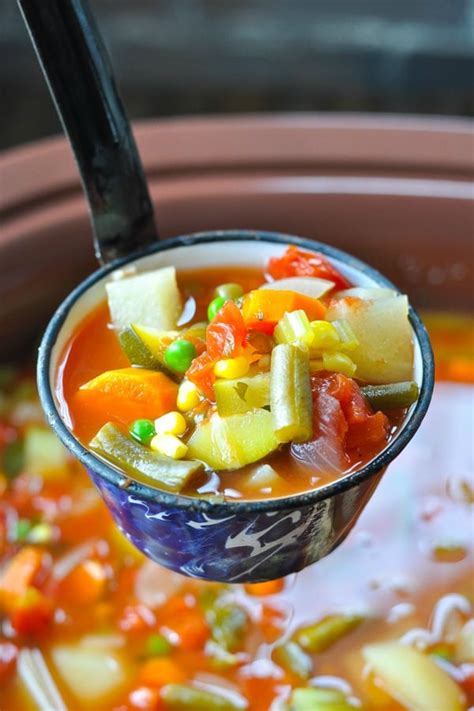 Crock Pot Vegetable Soup The Seasoned Mom 2023