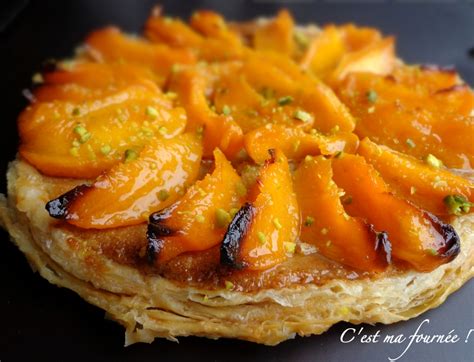 Cest ma fournée La tarte aux pêches