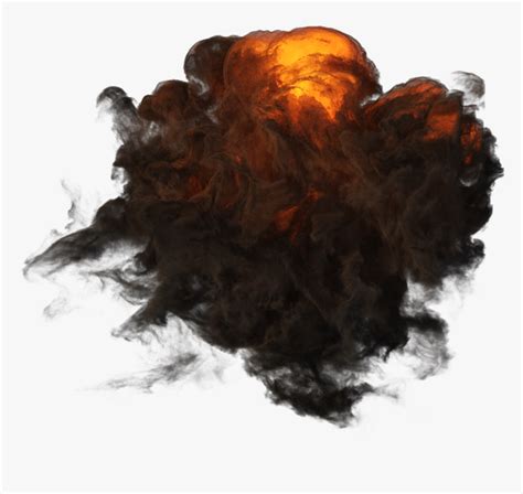 Efectos Humo Negro Fuego Zeezii88 Black Smoke Explosion Png