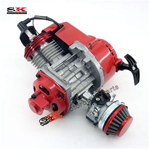 The two stroke engine is a reciprocating engine in which the piston does two time movement ( i.e. 2 stroke small sports car mini motorcycle 49cc50cc ...