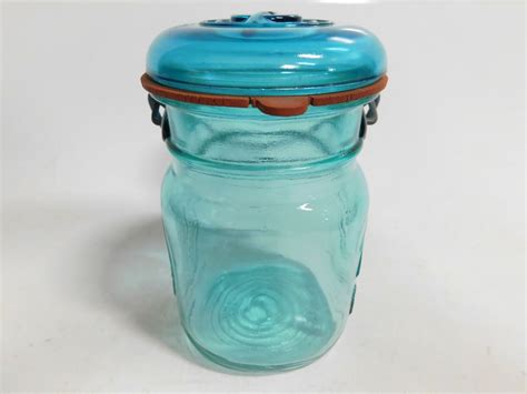 Vintage Ball Ideal Blue Pint Mason Jar Excellent Condition Ebay