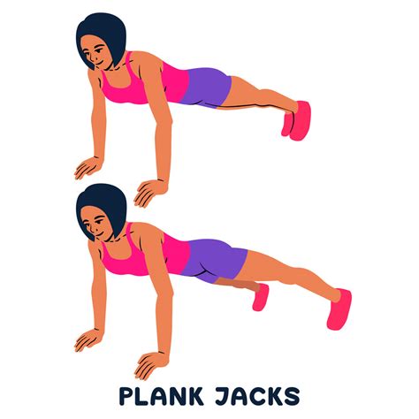 What Is A Plank Jack Muscles Worked And Technique Gympion