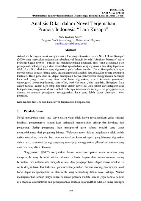 Seorang wanita yang bernama larasati dengan usia 32 tahun telah bercerai novel lara cintaku menceritakna kisah seorang wanita yang tengah memutuskan hubungan suami cerita cinta kamar hotel lengkap gratis download pdf. (PDF) Analisis Diksi dalam Novel Terjemahan Prancis-Indonesia "Lara Kusapa"