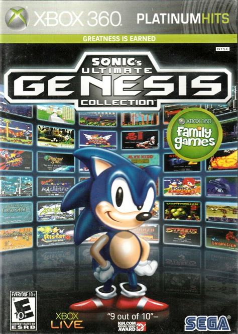 Sonics Ultimate Genesis Collection Box Shot For Playstation 3 Gamefaqs