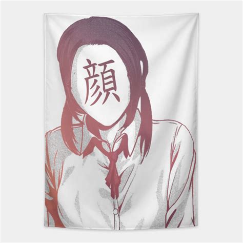 No Face Sad Japanese Anime Aesthetic Anime Tapestry Teepublic