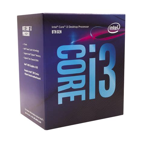 Intel Core I3 8100 36 Ghz Quad Core Lga 1151 Processor