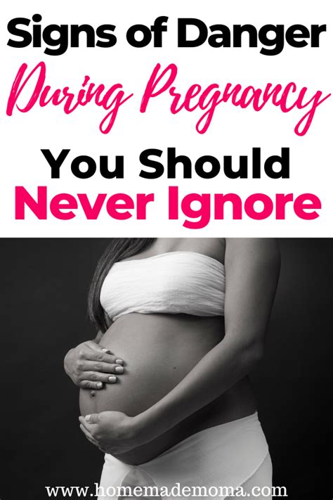 Pregnancy Danger Signs And Symptoms Pregnancy Sympthom