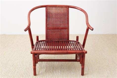 We did not find results for: Baker Ming Style Lacquered Bamboo Rattan Horseshoe ...