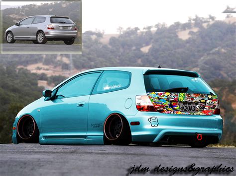 Customize and personalise your desktop, mobile phone and tablet with these free wallpapers! Honda-Civic Si 2004 1024x768 wallpaper 06 by JDM-Designs ...