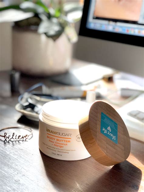 Raw Sugar Body Butter In Raw Coconut Mango Makeup And Beauty Blog