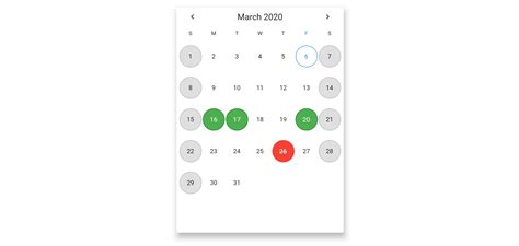 Flutter Date Range Picker