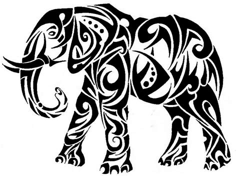 Tribal Elephant By Roxenabernardi On Deviantart