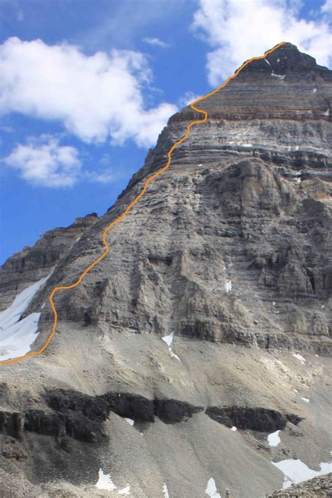 Mount Assiniboine North Ridge Altus Mountain Guides