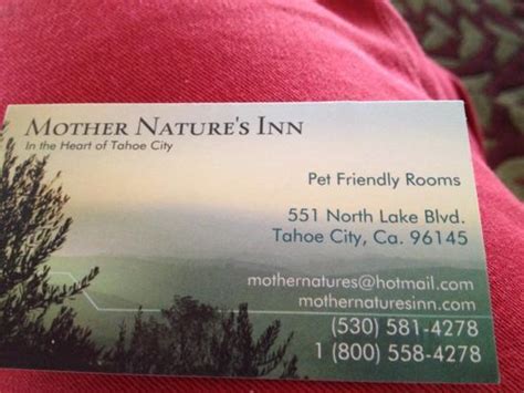 Mother Natures Inn Updated 2017 Prices And Hotel Reviews Tahoe City Ca Tripadvisor