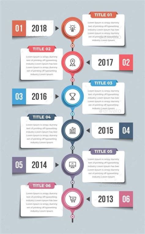Vertical Timeline Infographics Infographic Info Graphicdesign