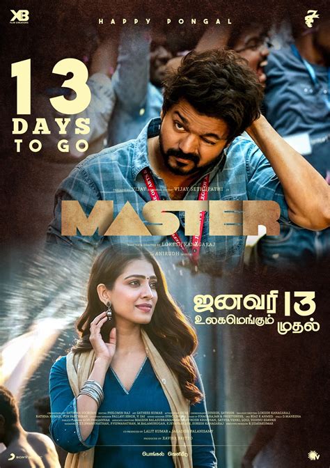 Vijay Master Movie Release Posters Hd