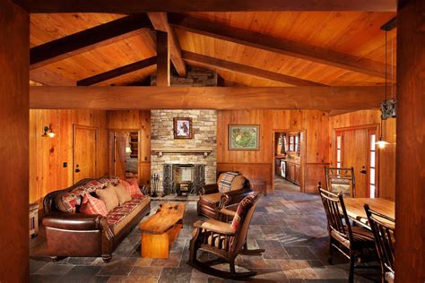 Zook cabins is a premiere log home builder in the united states. Log Cabin Living Room Rooms Massive Stone - House Plans ...