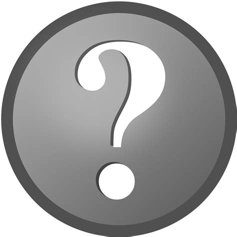 Question Mark Icon Symbol Free Vector Graphic On Pixabay